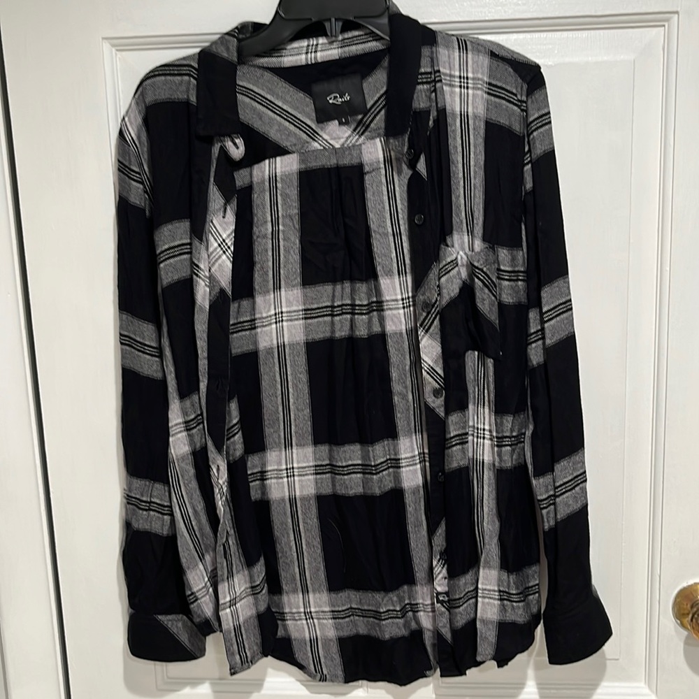 Rails Hunter Black Cinder Shirt